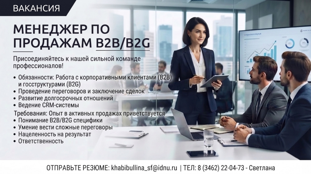 Вакансия